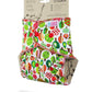 Petit Lulu Maxi Night Nappy Fruit Trees-Fitted Nappy-Petit Lulu-The Nappy Market