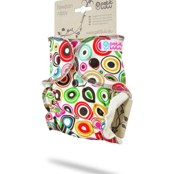 Petit Lulu Newborn Fitted Nappy Circles-Fitted Nappy-Petit Lulu-The Nappy Market