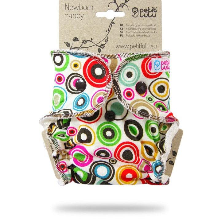 Petit Lulu Newborn Fitted Nappy Circles-Fitted Nappy-Petit Lulu-The Nappy Market