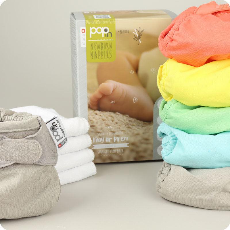 Pop-in Newborn Bundle-All in Two Nappy-Close-The Nappy Market
