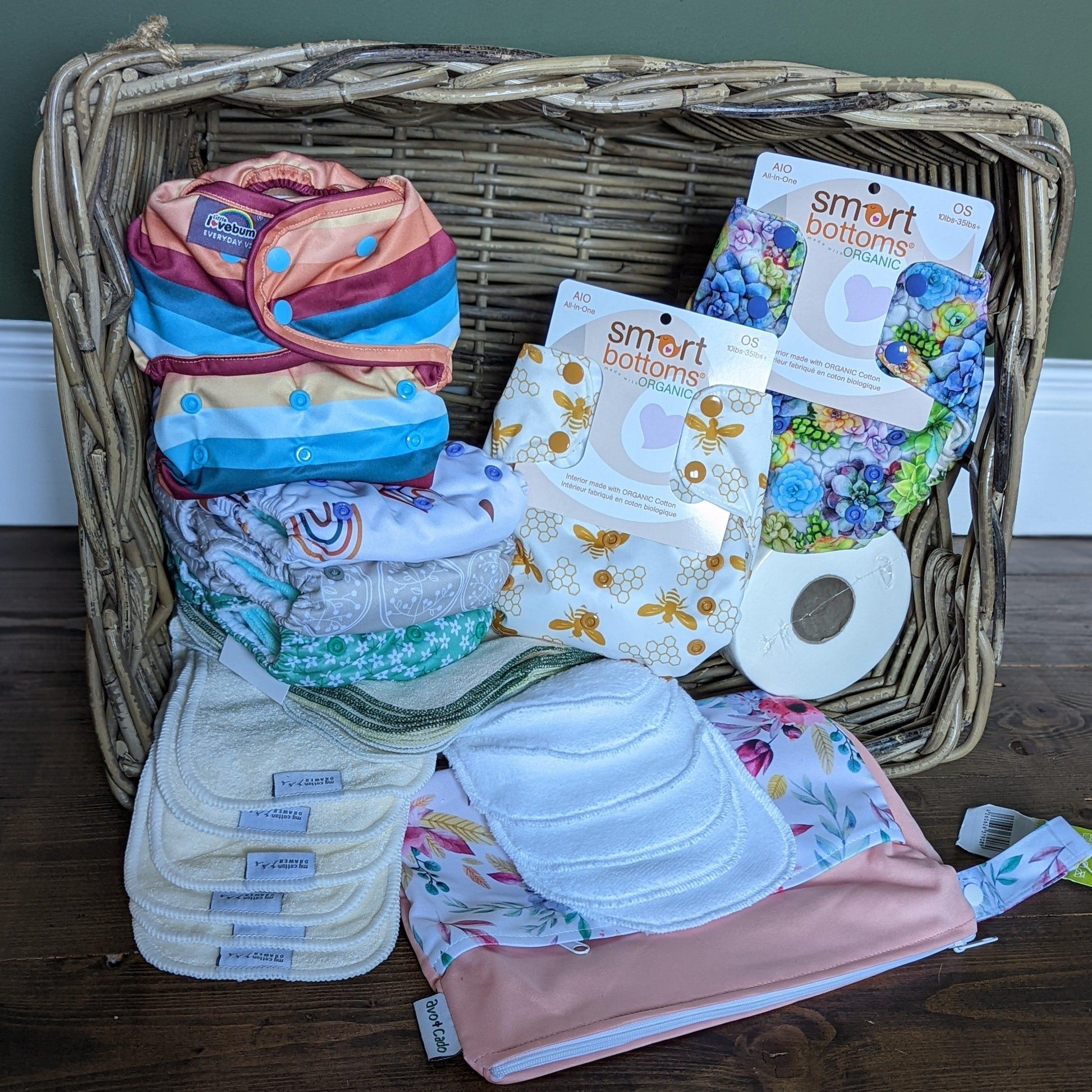 Premium Mixed Starter Nappy Bundle Offer Price €99 - WHILE STOCKS LAST-Bundle-The Nappy Market-Any Pattern Mix-The Nappy Market