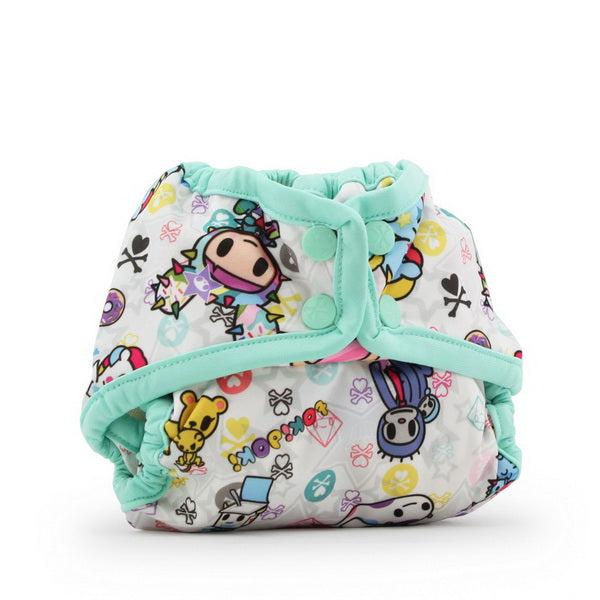 Rumparooz Newborn Cloth Nappy Cover-Wrap-Rumparooz-Lava-The Nappy Market