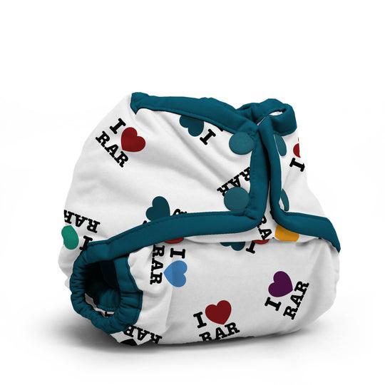 Rumparooz Newborn Cloth Nappy Cover-Wrap-Rumparooz-I LOVE RAR-The Nappy Market