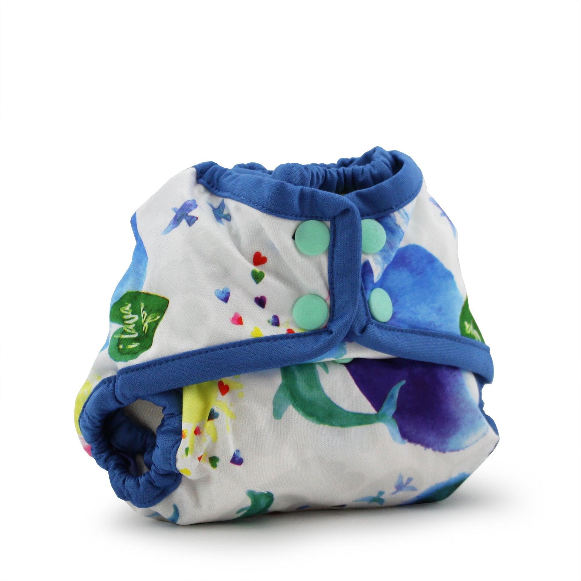 Rumparooz Newborn Cloth Nappy Cover-Wrap-Rumparooz-Lava-The Nappy Market