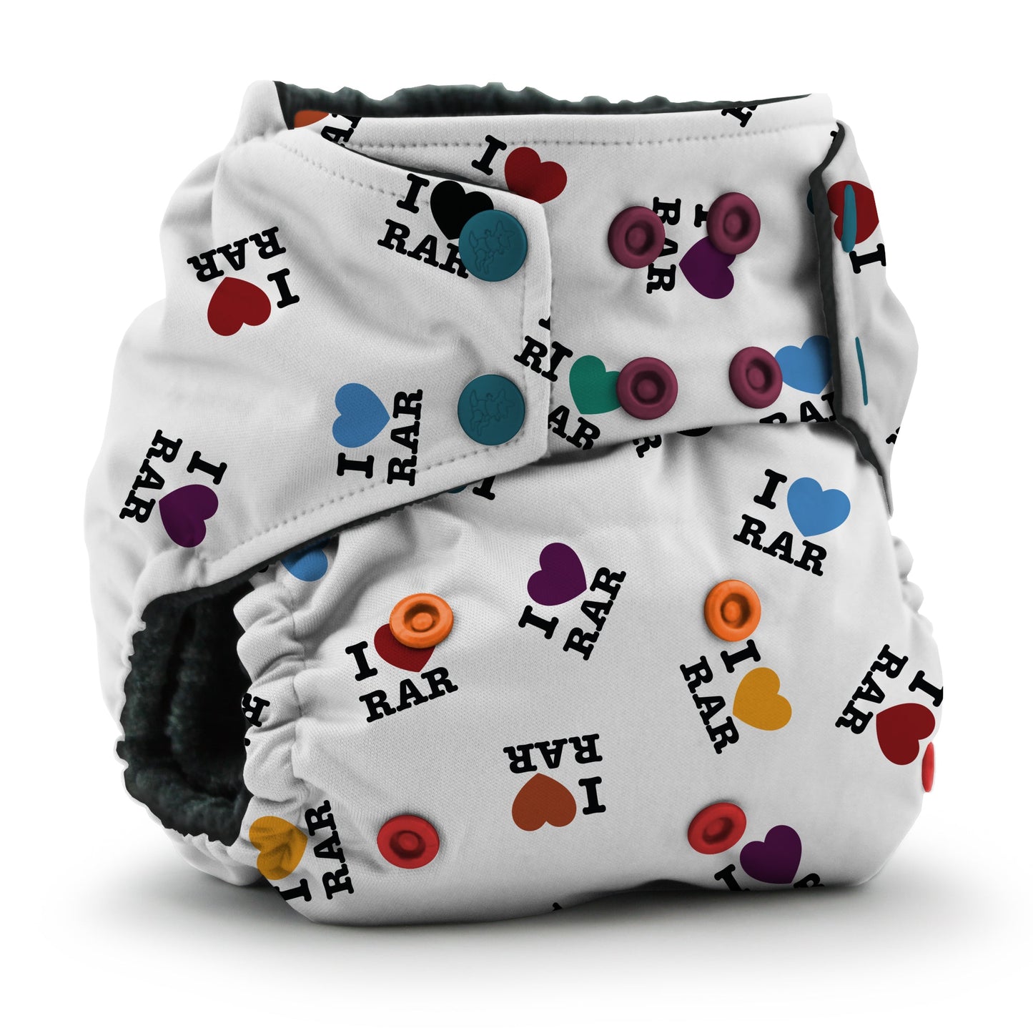 Rumparooz Organic OBV One Size Pocket Nappy-Pocket Nappy-Rumparooz-I LOVE RAR-The Nappy Market