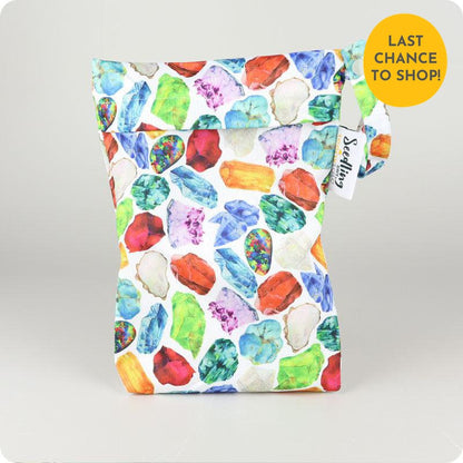 Seedling Baby Teeny Tote Wet Bag-Wet Bag-Seedling Baby-Birthstone-The Nappy Market