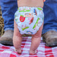 Smart Bottoms Born Smart 2.0 Newborn Cloth Nappy-All In One Nappy-Smart Bottoms-Barnyard Babies-The Nappy Market