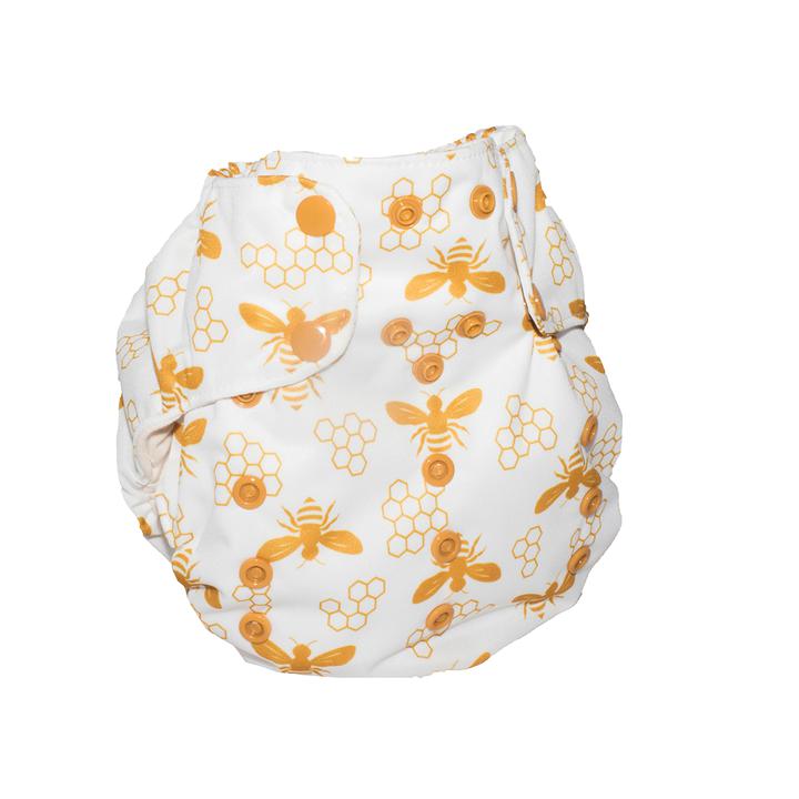 Smart Bottoms - 3.1 All in One Organic Cloth Nappy-All in One Nappy-Smart Bottoms-Abyss-The Nappy Market