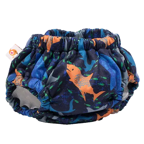 Smart Bottoms Lil Swimmers Swim Nappy - Large 30-50lbs-Swim Nappy-Smart Bottoms-Jawsome-The Nappy Market