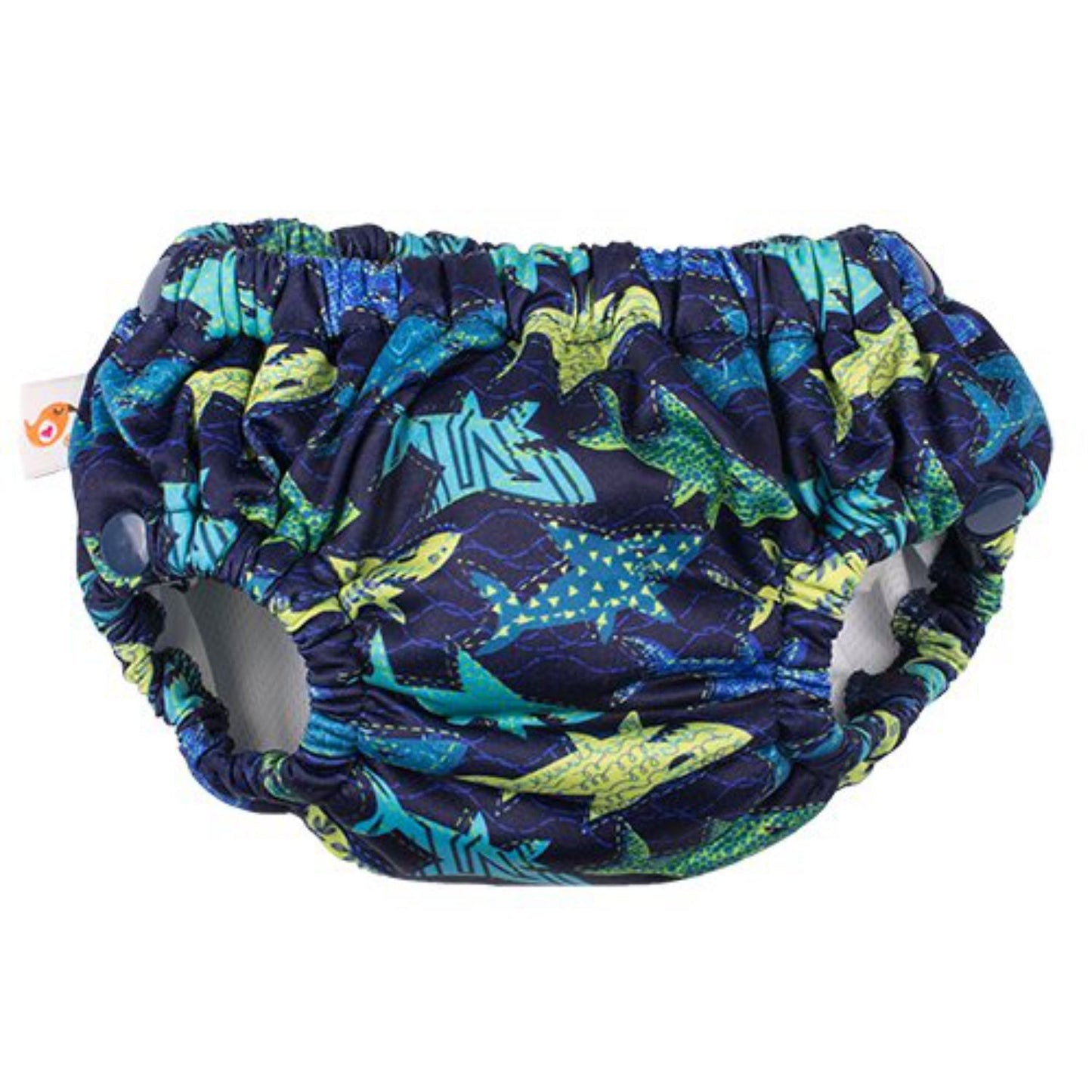 Smart Bottoms Lil Swimmers Swim Nappy - Medium 16-30lbs-Swim Nappy-Smart Bottoms-Swim Faster-The Nappy Market