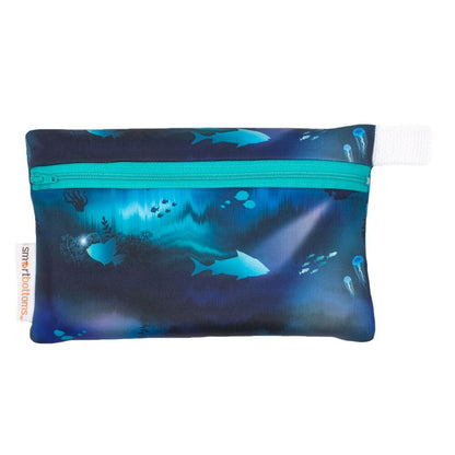 Smart Bottoms Mini Wet Bag Wipes Pouch-Wet Bag-Smart Bottoms-Abyss-The Nappy Market