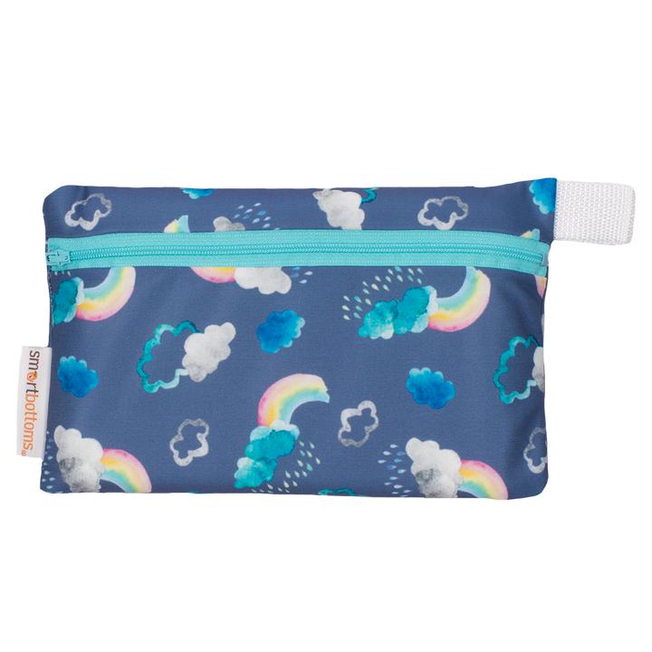 Smart Bottoms Mini Wet Bag Wipes Pouch-Wet Bag-Smart Bottoms-Over the Rainbow-The Nappy Market