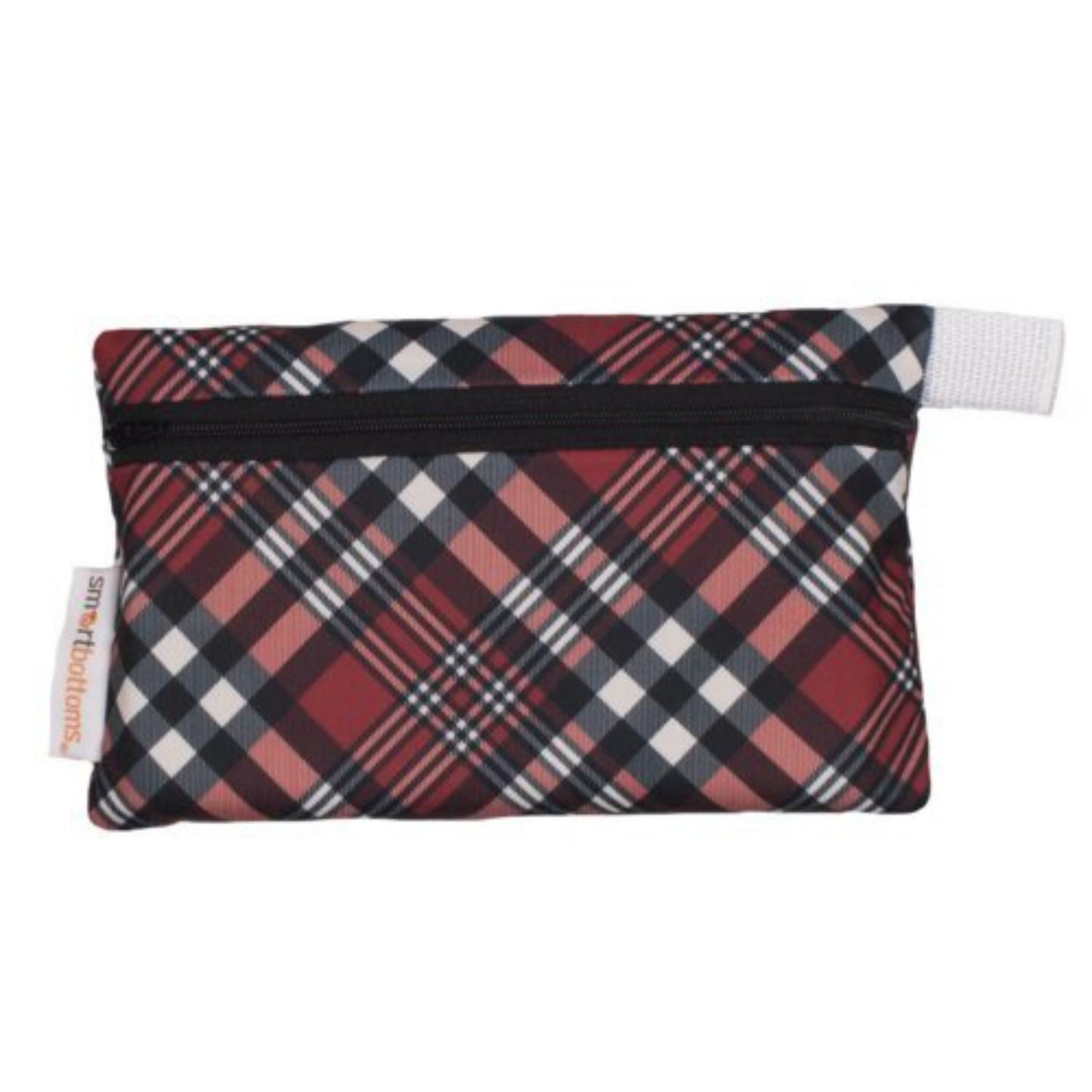 Smart Bottoms Mini Wet Bag Wipes Pouch-Wet Bag-Smart Bottoms-Yule Love this Plaid-The Nappy Market