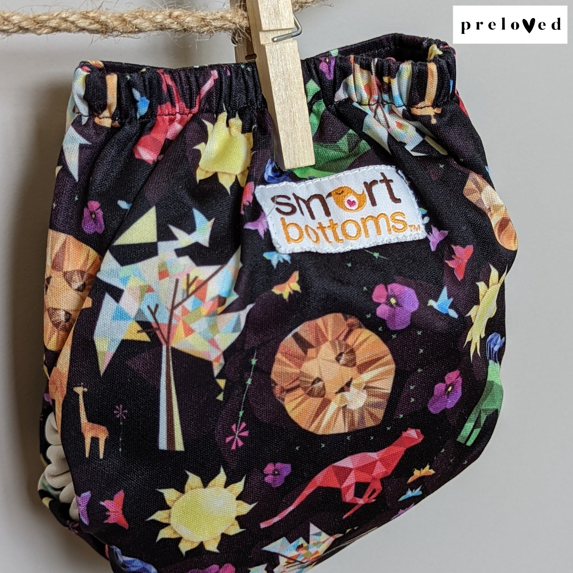 Smart Bottoms Organic AIO-All In One Nappy-Smart Bottoms-Birds-The Nappy Market