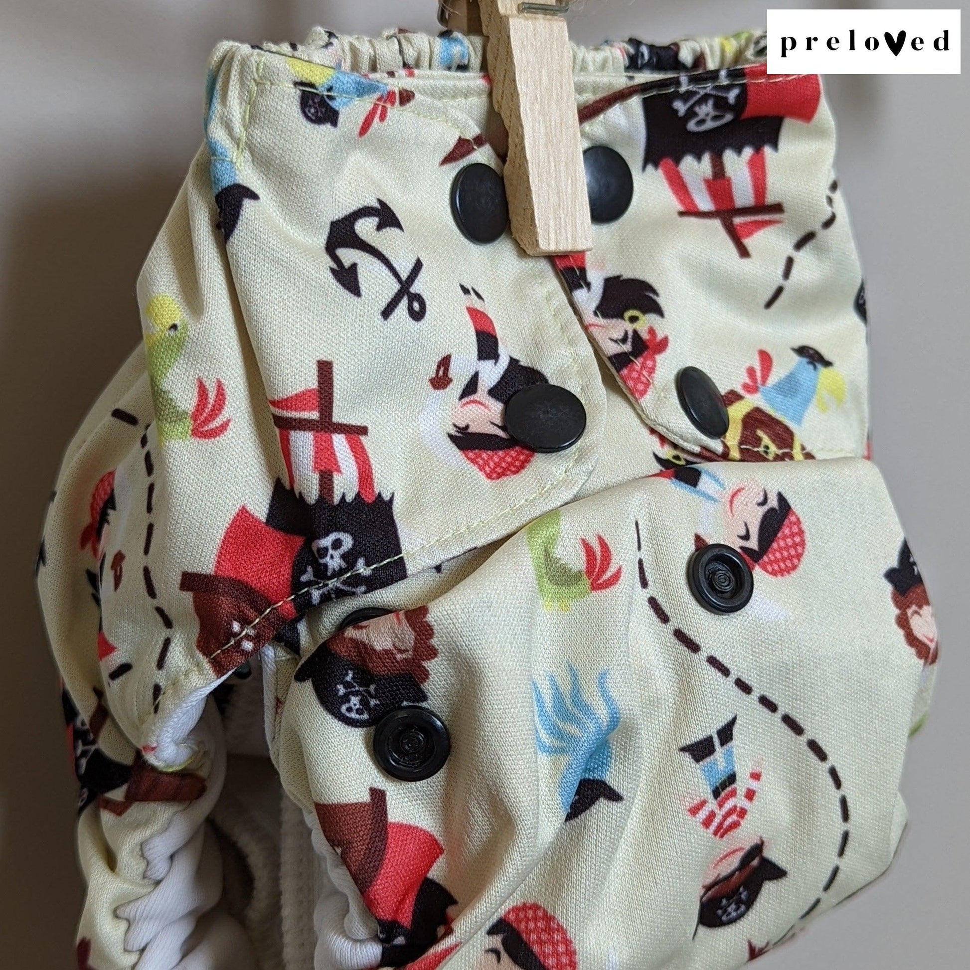 Smart Bottoms Organic AIO-All In One Nappy-Smart Bottoms-Birds-The Nappy Market
