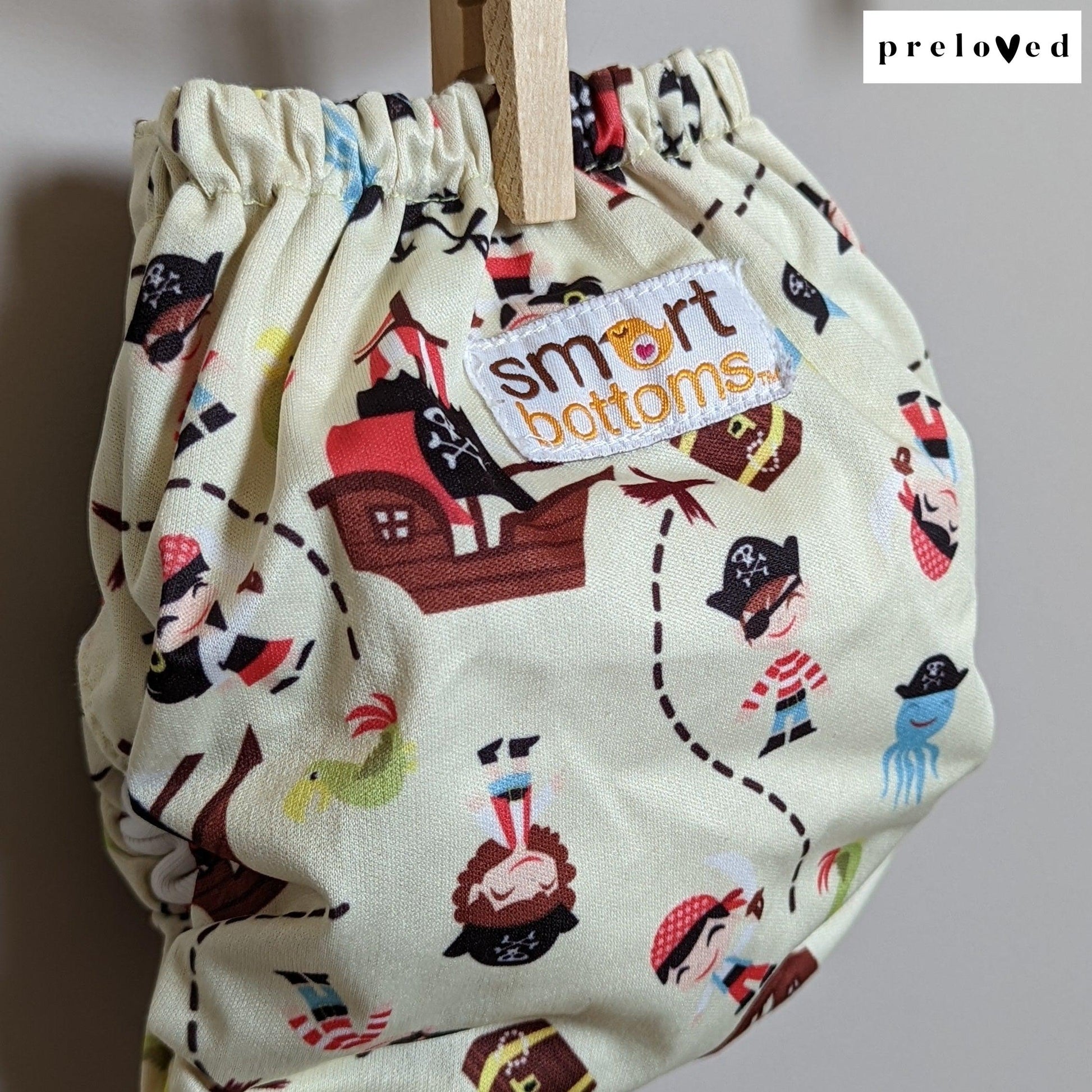 Smart Bottoms Organic AIO-All In One Nappy-Smart Bottoms-Birds-The Nappy Market