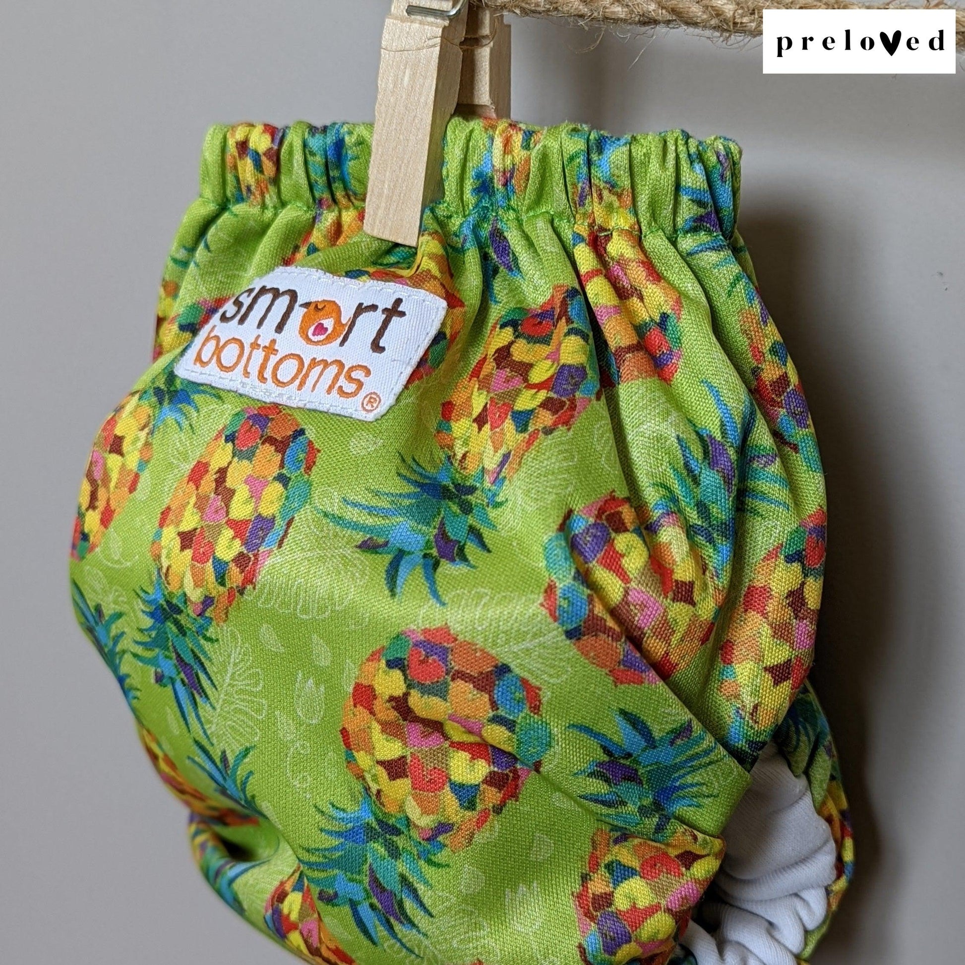 Smart Bottoms Organic AIO-All In One Nappy-Smart Bottoms-Birds-The Nappy Market
