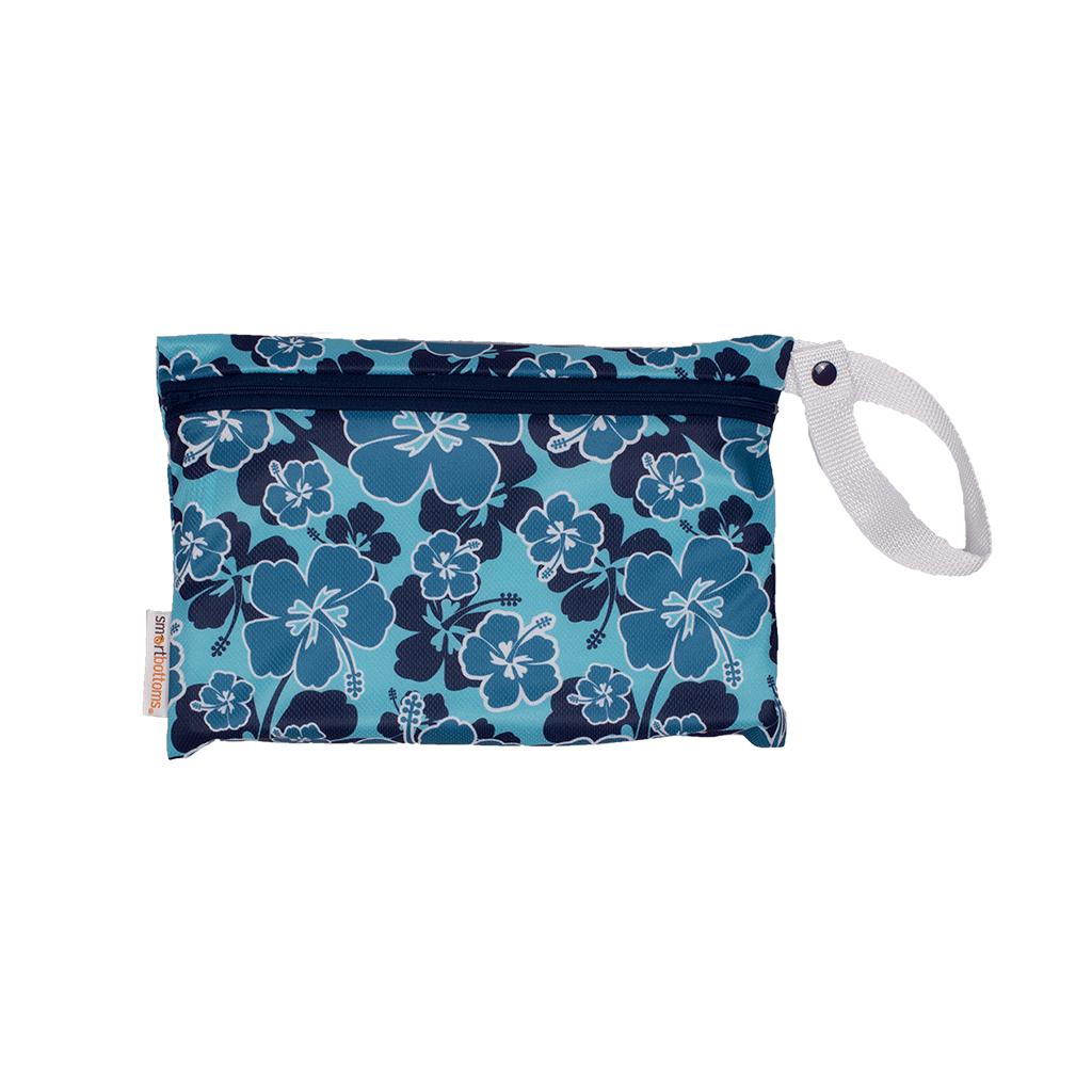 Smart Bottoms Small MESH Bag-Wet Bag-Smart Bottoms-Blue Hibiscus-The Nappy Market