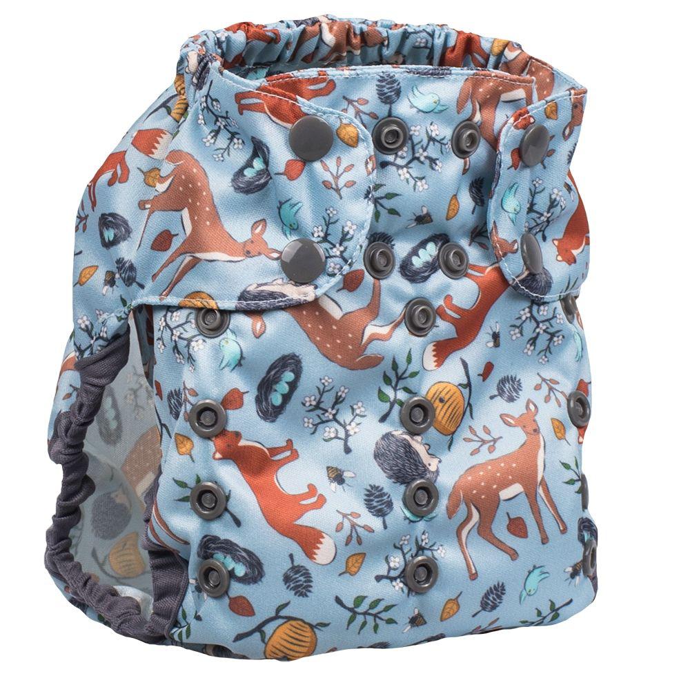 Smart Bottoms Too Smart Cover 2.0-Wrap-Smart Bottoms-Forest Friends-The Nappy Market