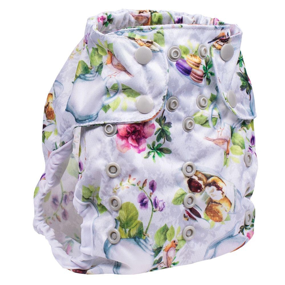 Smart Bottoms Too Smart Cover 2.0-Wrap-Smart Bottoms-Tea Party-The Nappy Market