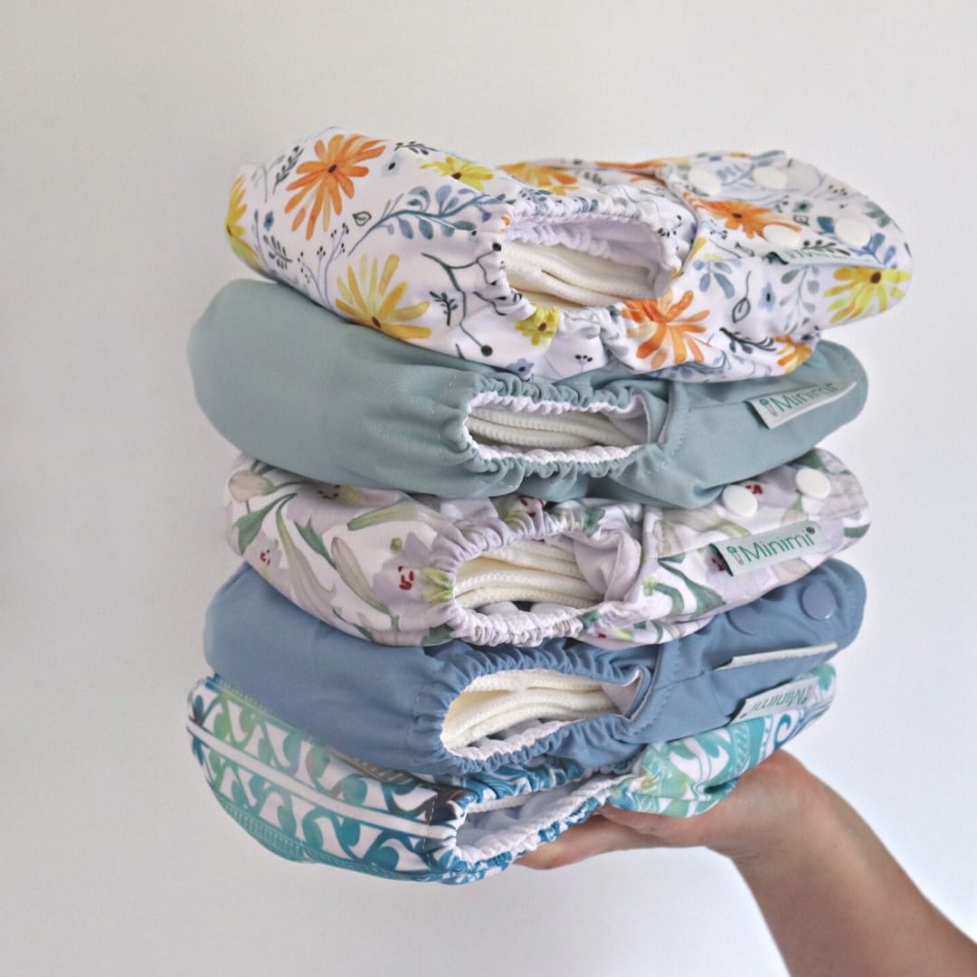 Minimi All in Two Pocket Nappy Set Lunar-All in Two Nappy-Minimi-The Nappy Market
