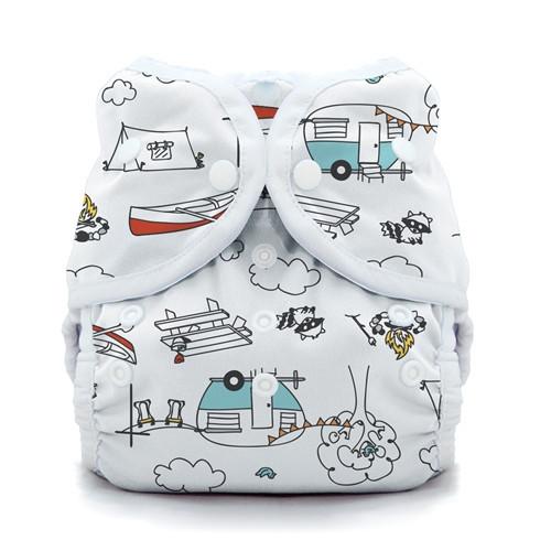 Thirsties Duo Wrap Nappy Cover-Wrap-Thirsties-Happy Camper-Size 1-The Nappy Market