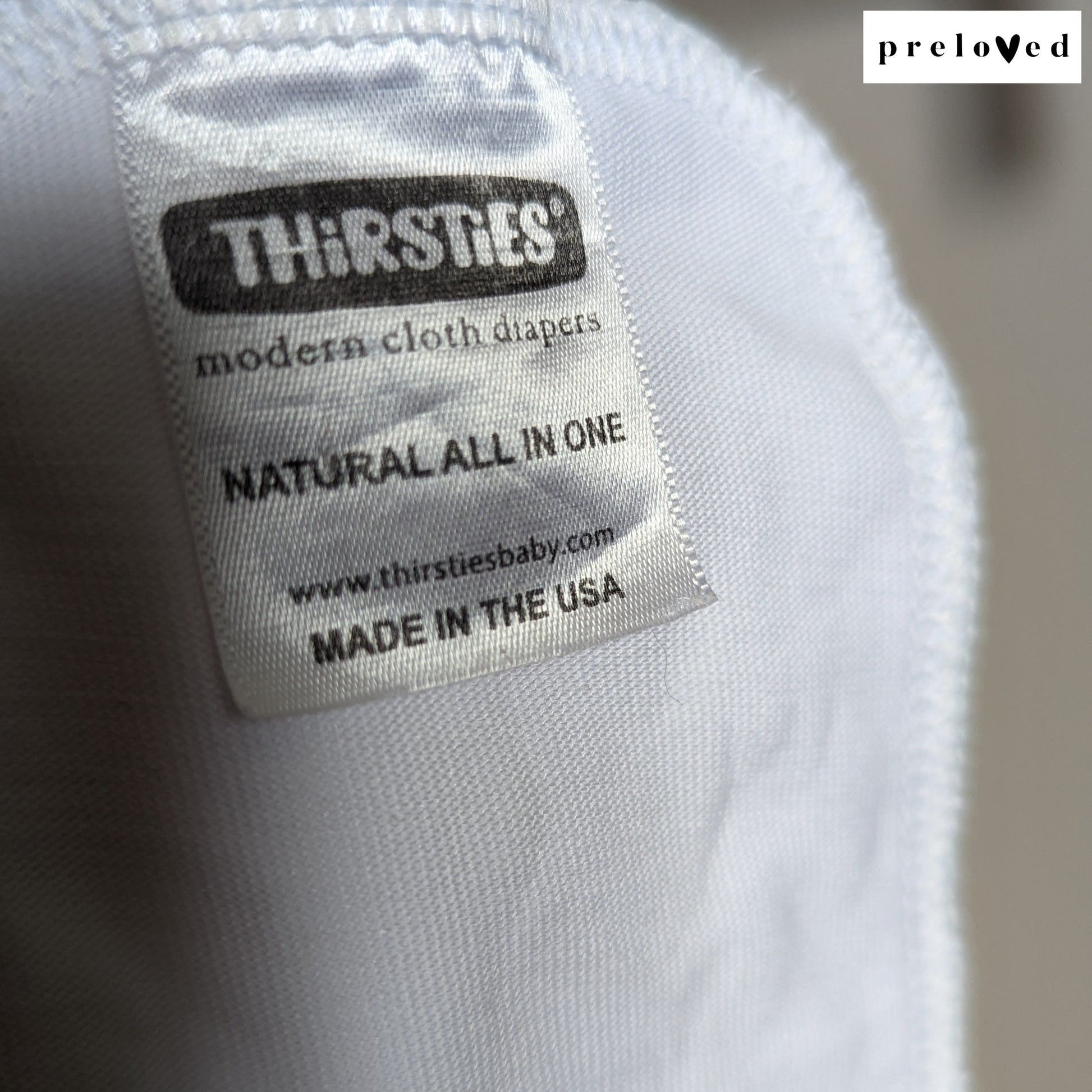 Thirsties Natural All in One Nappy - Newborn-All In One Nappy-Thirsties-Jungle-The Nappy Market