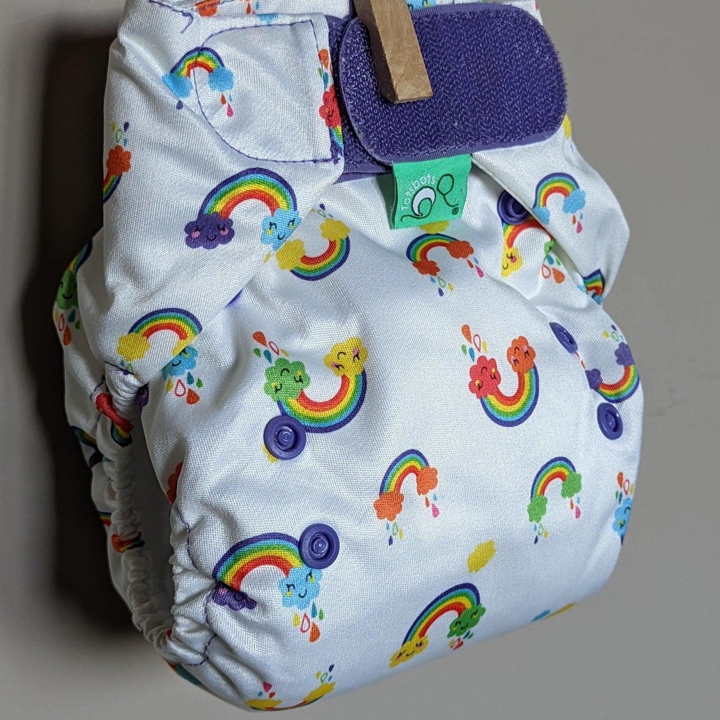 Tots Bots Easyfit All in One Nappy-Nappy-Tots Bots-Whirl-The Nappy Market