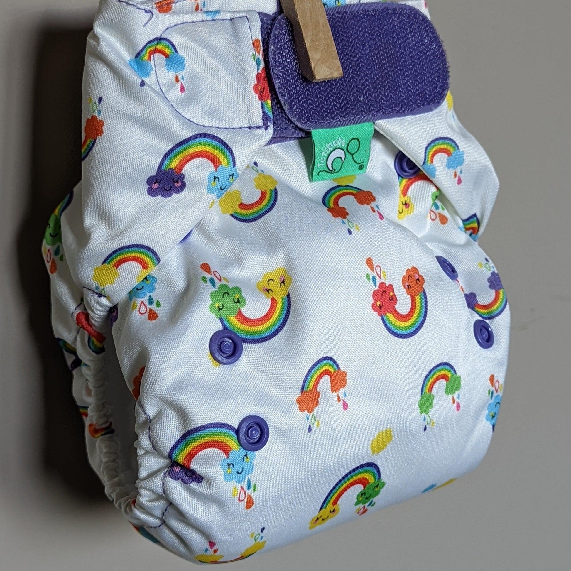 Tots Bots Easyfit All in One Nappy-Nappy-Tots Bots-Whirl-The Nappy Market