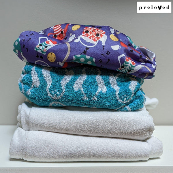 Tots Bots Bamboozle Night Nappy Wrap Set The Nappy Market