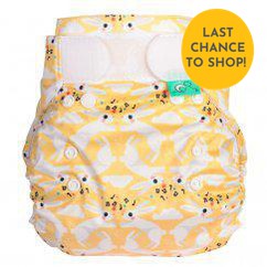 Tots Bots PeeNut Bamboozle Nappy Cover MULTIPLE PATTERNS - Size 2-Wrap-Tots Bots-Little Bunny Hop-The Nappy Market