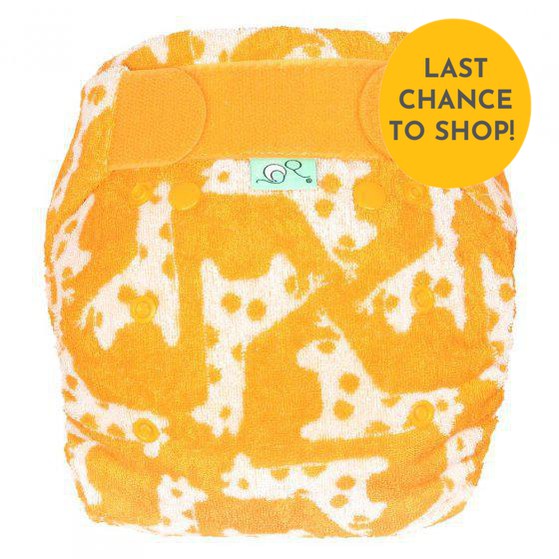 Tots Bots Bamboozle Stretchie Fitted Nappy-Fitted Nappy-Tots Bots-Giggleraffe-The Nappy Market
