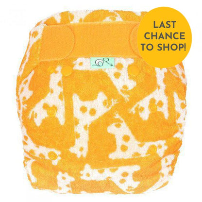 Tots Bots Bamboozle Stretchie Fitted Nappy-Fitted Nappy-Tots Bots-Giggleraffe-The Nappy Market
