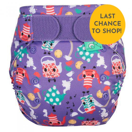 Tots Bots Easyfit All in One Nappy-All in One Nappy-Tots Bots-I'm a little teapot-The Nappy Market